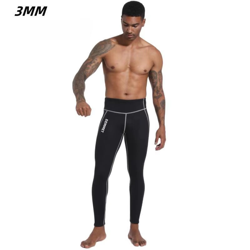 NEW Wetsuit Pants Women Men 1.5Mm/3Mm Neoprene Keep Warm for Water Aerobics Diving Surfing Swimming Snorkeling Scuba Kayaking