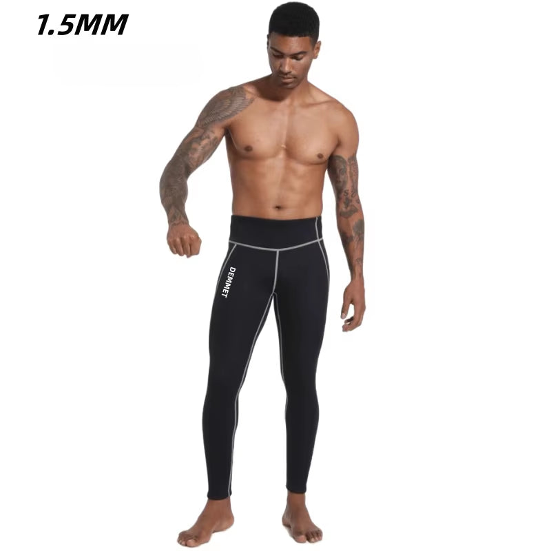 NEW Wetsuit Pants Women Men 1.5Mm/3Mm Neoprene Keep Warm for Water Aerobics Diving Surfing Swimming Snorkeling Scuba Kayaking