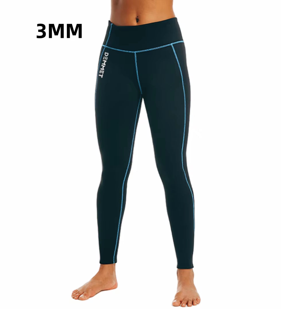 NEW Wetsuit Pants Women Men 1.5Mm/3Mm Neoprene Keep Warm for Water Aerobics Diving Surfing Swimming Snorkeling Scuba Kayaking