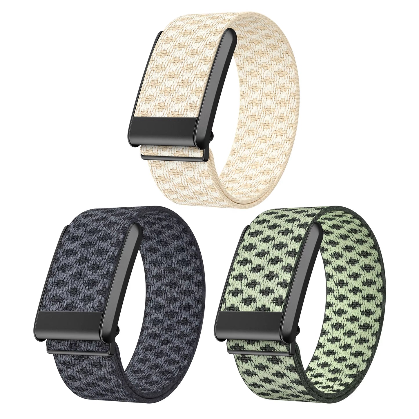 Odor Resistant, Breathable Wool Wristbands Compatible with the Whoop Bands WHOOP4.0 Sensor