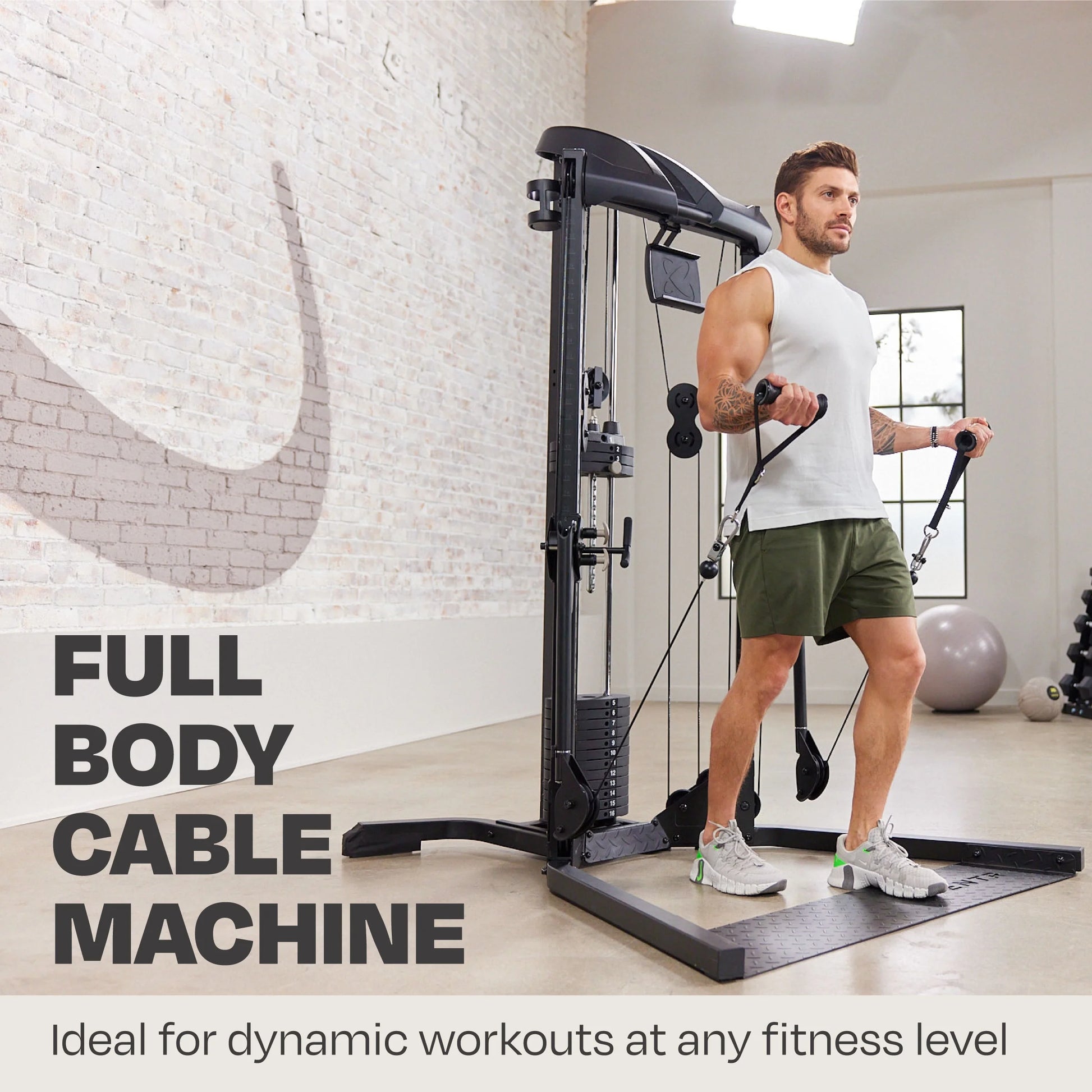 by Chris Hemsworth  1 Home Gym Functional Trainer for Total Body Strength Training with 3-Month  Membership