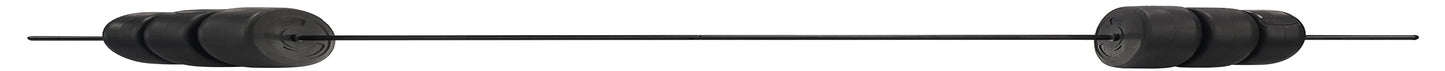 Vinyl Standard Weight Set in Black, 100 Lbs.