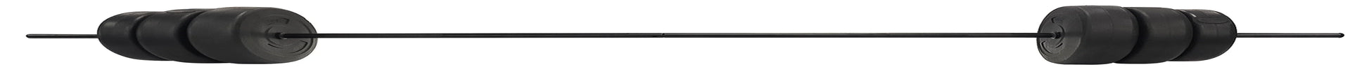 Vinyl Standard Weight Set in Black, 100 Lbs.