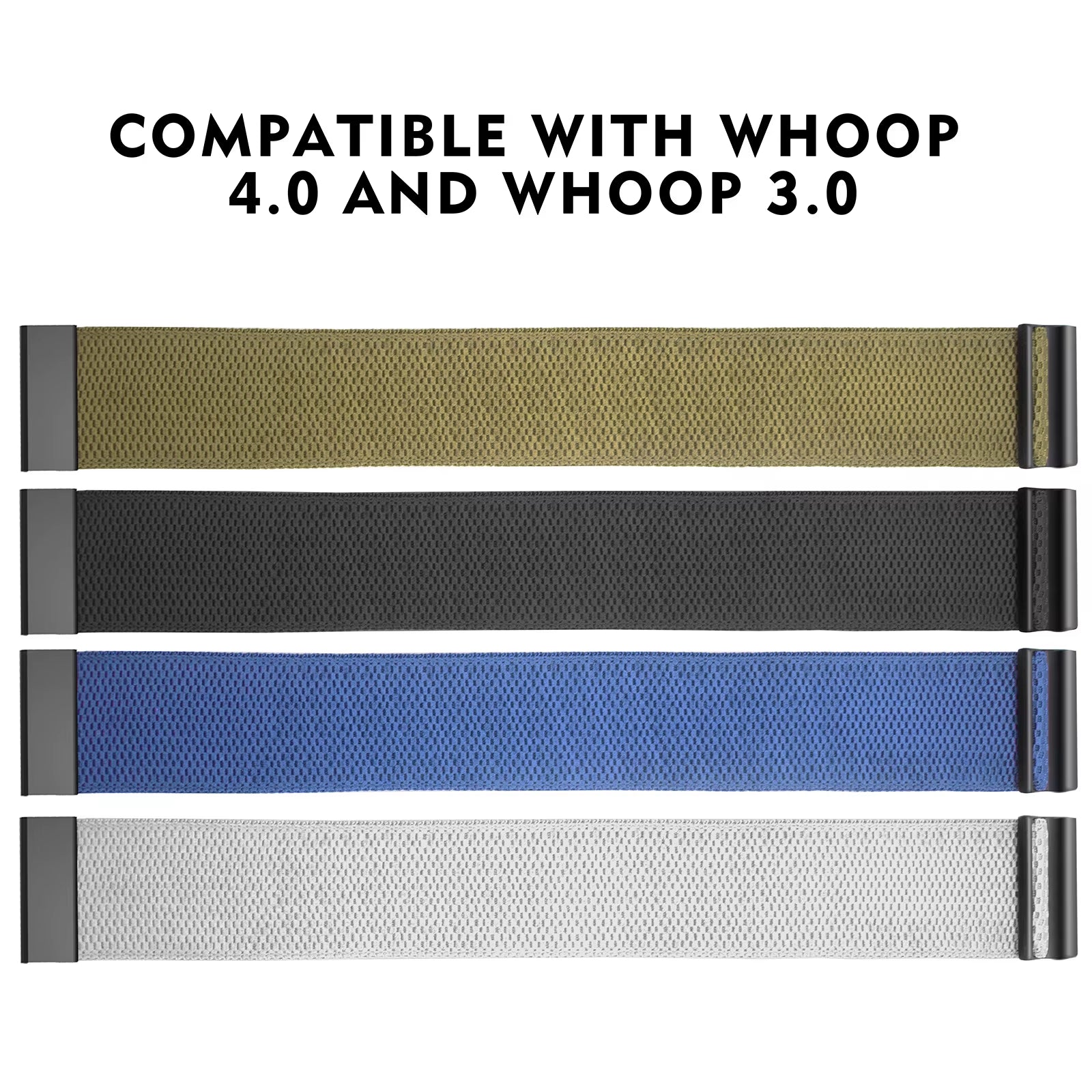 Ultra-Soft Superknit Accessory Bicep Band Replacement Strap with U Shape for Whoop 4.0 and Whoop 3.0 Heart Rate Sensor