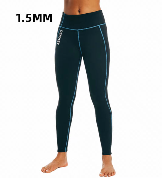 NEW Wetsuit Pants Women Men 1.5Mm/3Mm Neoprene Keep Warm for Water Aerobics Diving Surfing Swimming Snorkeling Scuba Kayaking