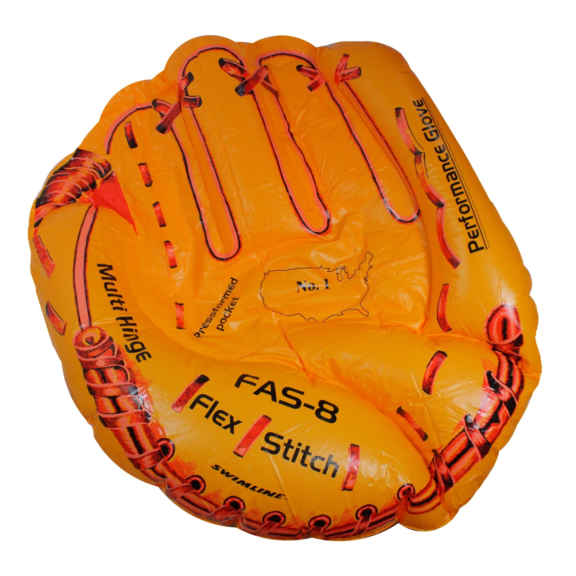 Baseball Glove Float Inflatable Raft