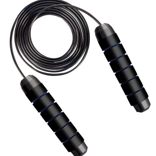 Jump Rope Fast Jump Rope with Ball Bearing Adjustable Foam Handle Steel Jump Rope Suitable for Fitness