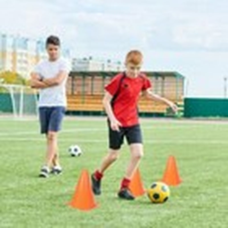 40 Pack Plastic Traffic Cone 7 Inch Small Orange Cones for Sports Soccer Cones