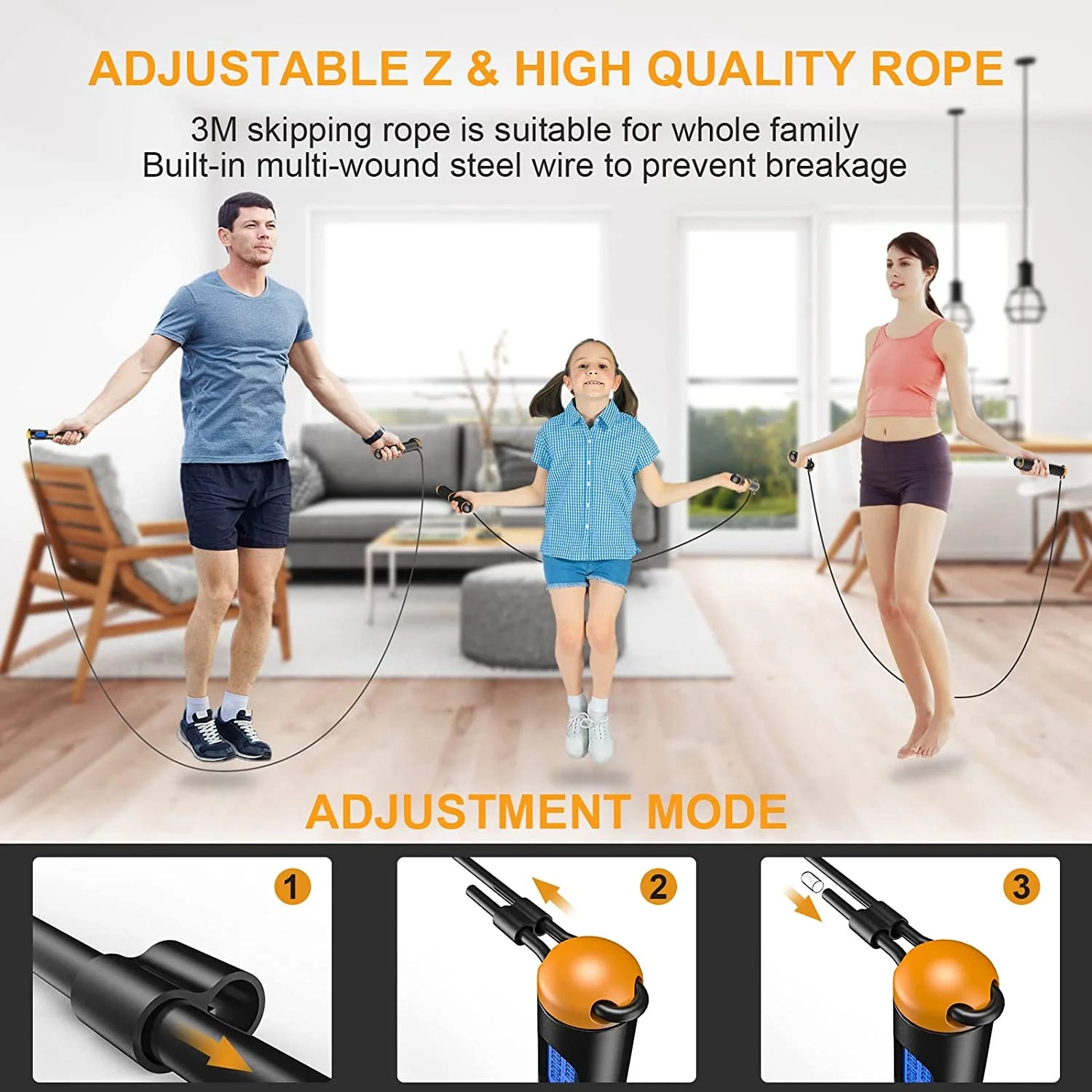 Smart Jump Rope for Men Women Kids,Workout Jump Rope,Cordless Jump Rope with Counter , Adjustable Jump Ropes for Home Gym