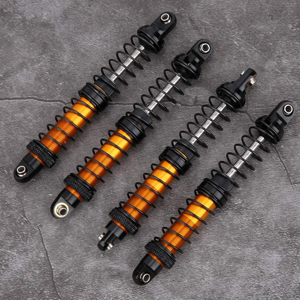 RC Shock Struts Damper, Oil Suspension Shock Struts Damper RC Car Metal Shock Absorber Compatible with Cc01(100Mm)
