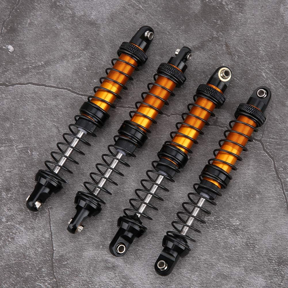 RC Shock Struts Damper, Oil Suspension Shock Struts Damper RC Car Metal Shock Absorber Compatible with Cc01(100Mm)