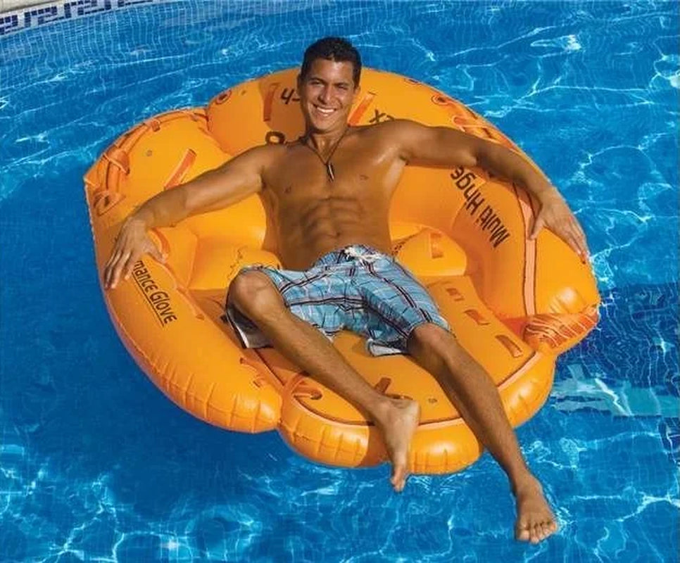 Baseball Glove Float Inflatable Raft