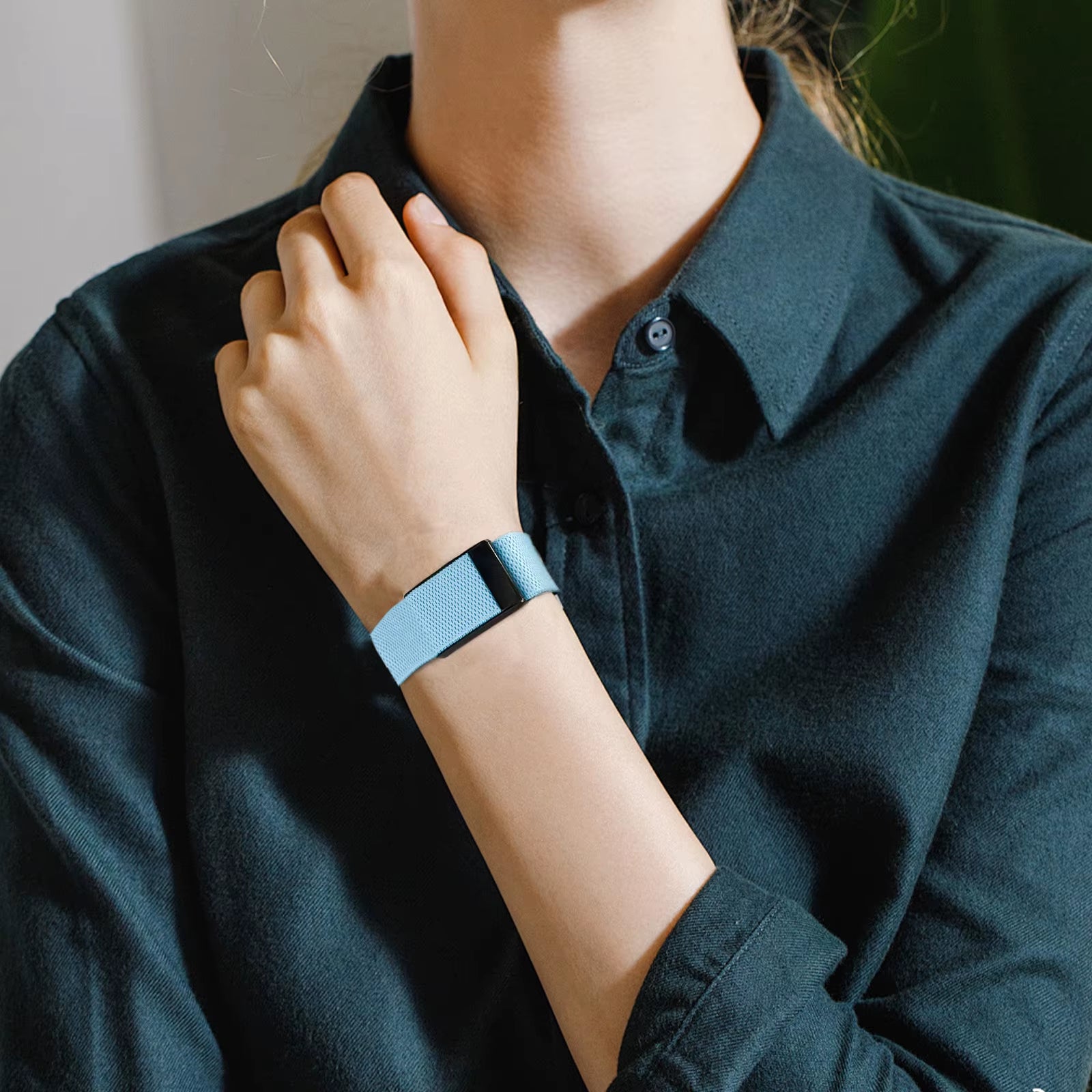 Fitness Tracking Strap Band Replacement Compatible with Whoop 4.0 and Whoop 3.0 - Odor Resistant Adjustable Breathable Band